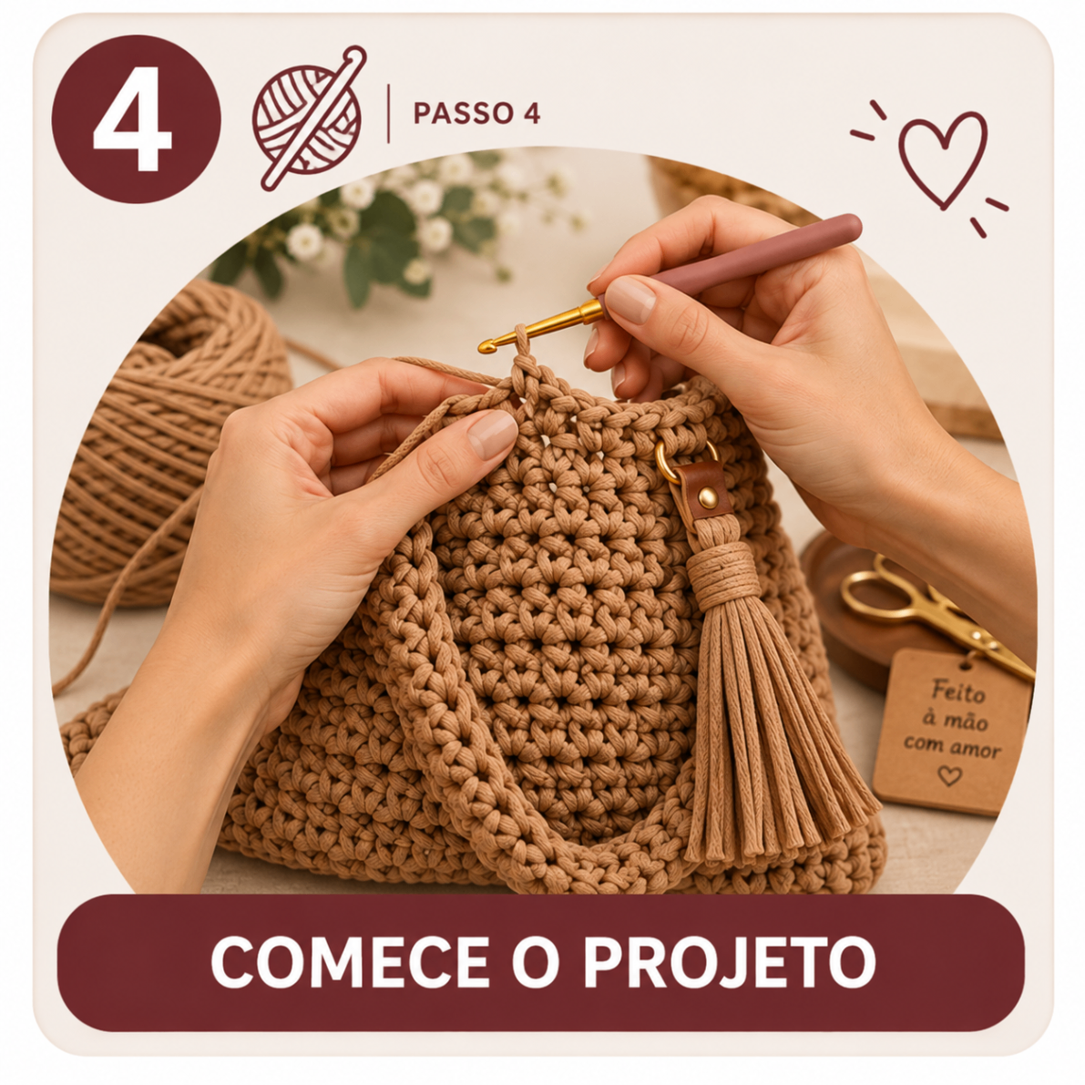 Referência visual completa do passo 4